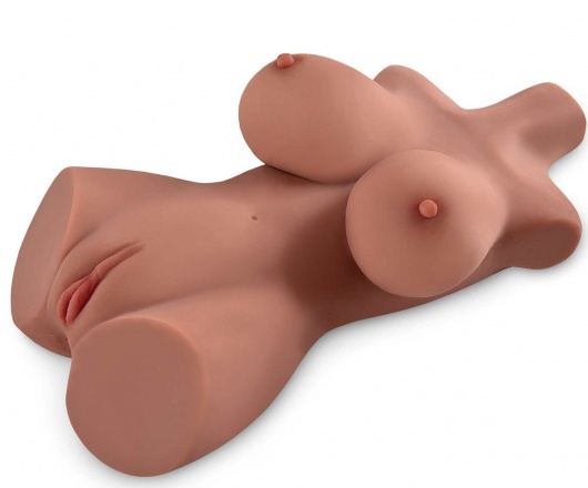 Кофейный мастурбатор-торс Perfect 10 Torso - Pipedream - в Старом Осколе купить с доставкой