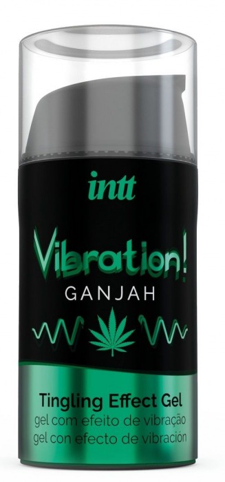 Жидкий интимный гель с эффектом вибрации Vibration! Ganjah - 15 мл. - INTT - купить с доставкой в Старом Осколе