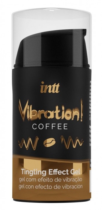 Жидкий интимный гель с эффектом вибрации Vibration! Coffee - 15 мл. - INTT - купить с доставкой в Старом Осколе