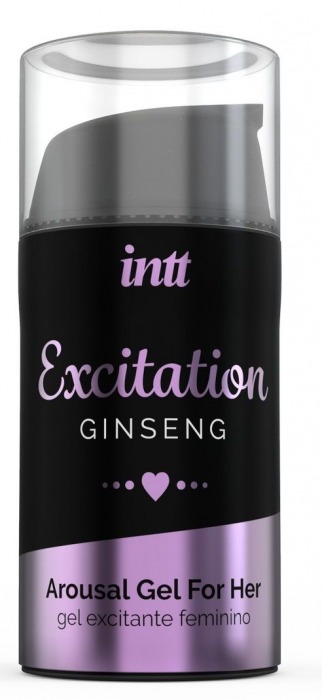 Женский возбуждающий интимный гель Excitation Ginseng - 15 мл. - INTT - купить с доставкой в Старом Осколе