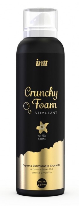 Пенка для массажа Crunchy Foam Stimulant Vanilla - 100 мл. - INTT - купить с доставкой в Старом Осколе