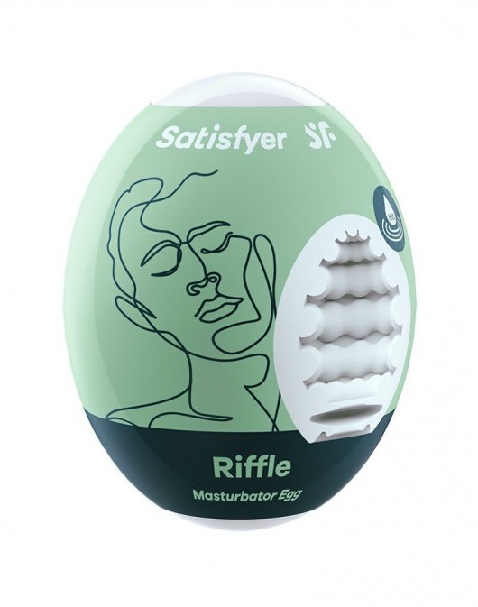 Мастурбатор-яйцо Satisfyer Riffle Mini Masturbator - Satisfyer - в Старом Осколе купить с доставкой