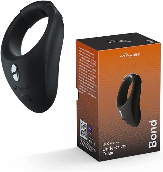 Черное эрекционное кольцо для ношения We-Vibe Bond - We-vibe - в Старом Осколе купить с доставкой
