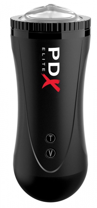 Черный автоматический мастурбатор-ротик Moto Stroker - Pipedream - в Старом Осколе купить с доставкой