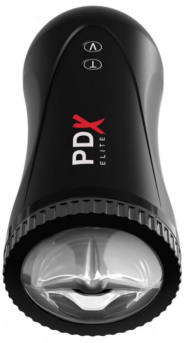 Черный автоматический мастурбатор-ротик Moto Stroker - Pipedream - в Старом Осколе купить с доставкой