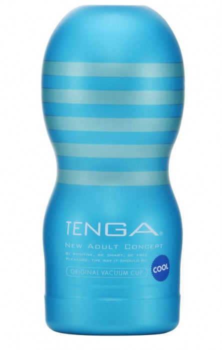 Мастурбатор с охлаждающей смазкой TENGA Original Vacuum Cup Cool - Tenga - в Старом Осколе купить с доставкой