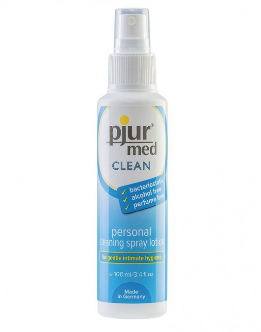 Гигиенический спрей pjur MED Clean Spray - 100 мл. - Pjur - купить с доставкой в Старом Осколе