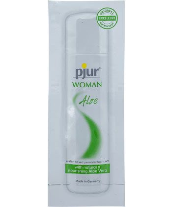 Лубрикант на водной основе pjur WOMAN Aloe - 2 мл. - Pjur - купить с доставкой в Старом Осколе