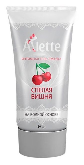 Интимная гель-смазка на водной основе Arlette  Спелая вишня  - 50 мл. - Arlette - купить с доставкой в Старом Осколе