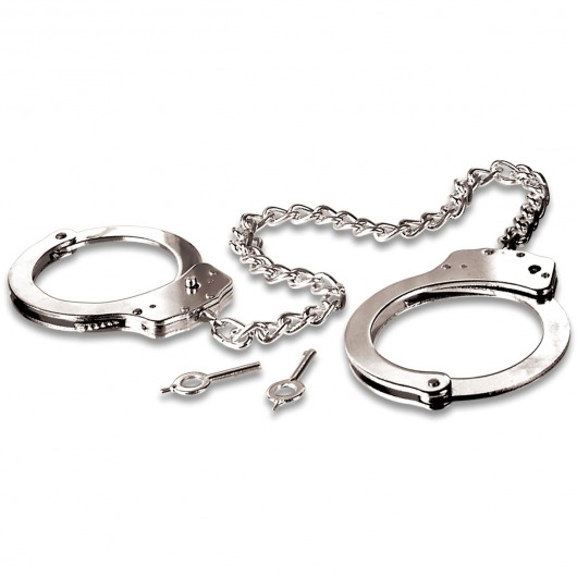 Металлические наручники Metal Leg Cuffs - Pipedream - купить с доставкой в Старом Осколе