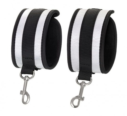 Серебристо-черные оковы Anonymo - ToyFa - купить с доставкой в Старом Осколе