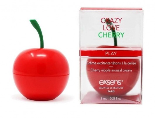 Крем для стимуляции сосков Crazy Love Cherry - 8 мл. - Exsens - купить с доставкой в Старом Осколе