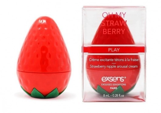 Крем для стимуляции сосков Oh My Strawberry - 8 мл. - Exsens - купить с доставкой в Старом Осколе