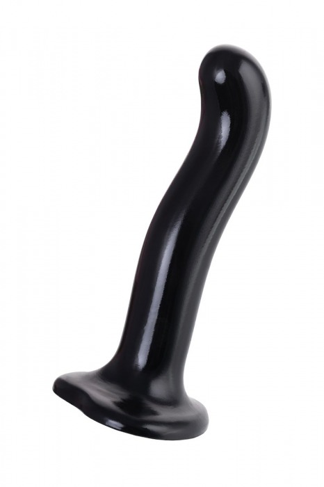 Черный стимулятор для пар P G-Spot Dildo Size M - 18 см. - Strap-on-me - в Старом Осколе купить с доставкой