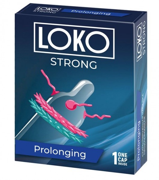 Стимулирующая насадка на пенис LOKO STRONG с продлевающим эффектом - Sitabella - в Старом Осколе купить с доставкой