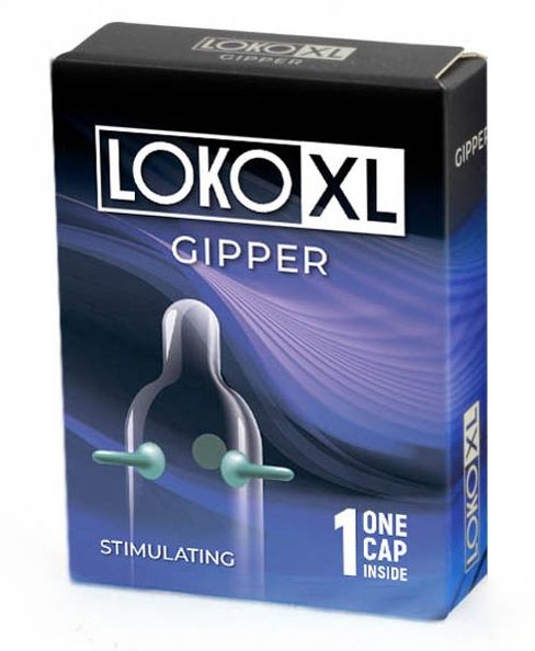 Стимулирующая насадка на пенис LOKO XL GIPPER - Sitabella - в Старом Осколе купить с доставкой