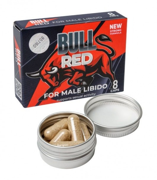 Пищевой концентрат для мужчин BULL RED - 8 капсул - Sitabella - купить с доставкой в Старом Осколе