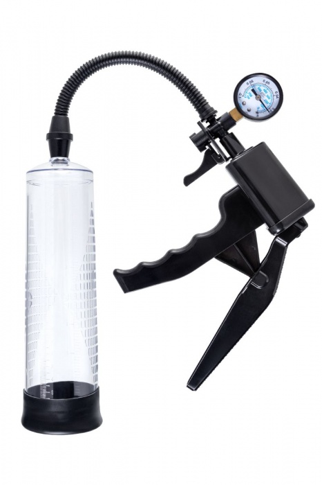 Прозрачная механическая помпа для пениса Viggo - Sexus - в Старом Осколе купить с доставкой