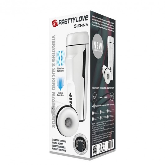 Вибромастурбатор Sienna с функцией всасывания - Baile - в Старом Осколе купить с доставкой