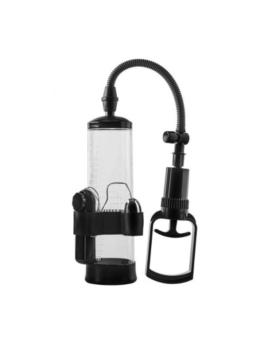 Прозрачная вакуумная помпа с вибрацией Vibrating Penis Pump - Dream Toys - в Старом Осколе купить с доставкой