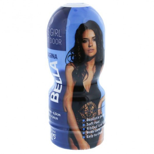 Телесный мастурбатор-вагина в тубе Bella - Dream Toys - в Старом Осколе купить с доставкой