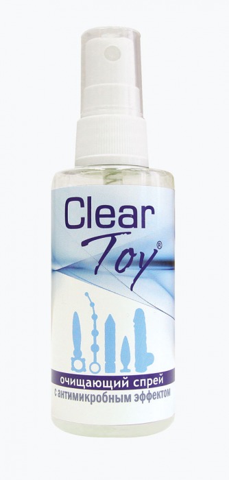 Очищающий спрей Clear Toy с антимикробным эффектом - 100 мл. - Биоритм - купить с доставкой в Старом Осколе