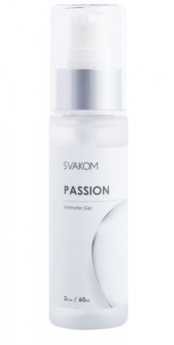 Смазка на водной основе Passion Intimate Gel - 60 мл. - Svakom - купить с доставкой в Старом Осколе