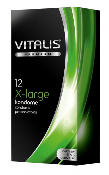 Презервативы увеличенного размера VITALIS PREMIUM x-large - 12 шт. - Vitalis - купить с доставкой в Старом Осколе