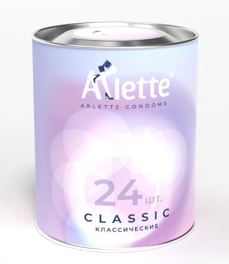 Классические презервативы Arlette Classic - 24 шт. - Arlette - купить с доставкой в Старом Осколе