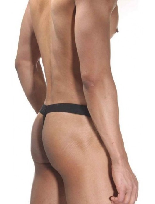 Мужские трусы-стринги с гульфиком в круглую сетку - La Blinque купить с доставкой