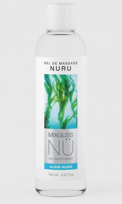 Массажный гель на водной основе Mixgliss NU Algae - 150 мл. - Mixgliss - купить с доставкой в Старом Осколе