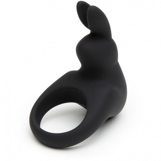 Черное эрекционное виброкольцо Happy Rabbit Rechargeable Rabbit Cock Ring - Happy Rabbit - в Старом Осколе купить с доставкой