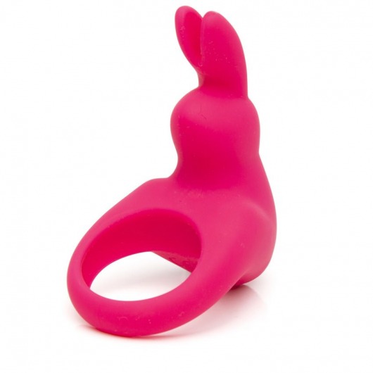 Розовое эрекционное виброкольцо Happy Rabbit Rechargeable Rabbit Cock Ring - Happy Rabbit - в Старом Осколе купить с доставкой