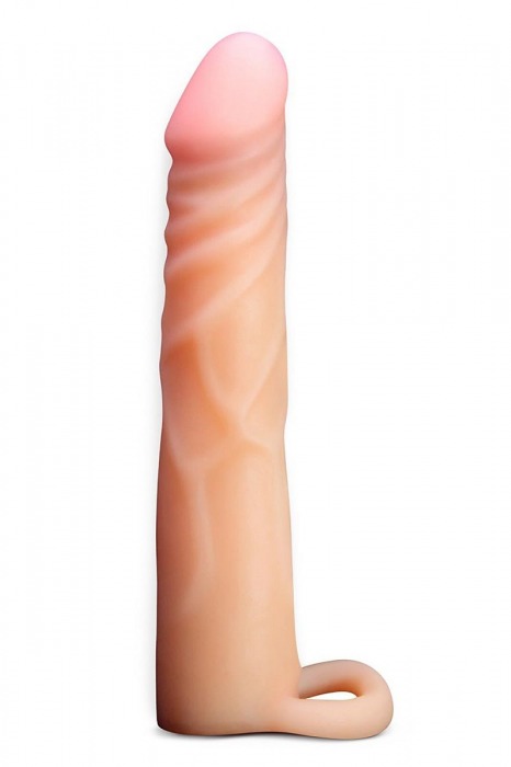 Телесная насадка на пенис Cock Xtender - 17,7 см. - Blush Novelties - в Старом Осколе купить с доставкой
