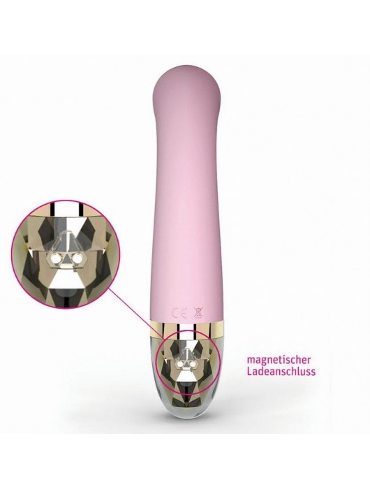 Розовый стимулятор для G-точки Right on Ron - 17 см. - MyStim