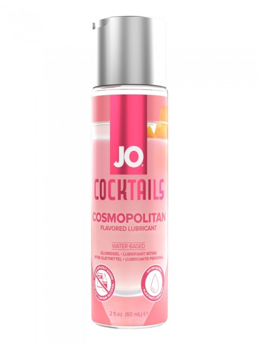 Вкусовой лубрикант на водной основе JO Cocktails Cosmopolitan - 60 мл. - System JO - купить с доставкой в Старом Осколе