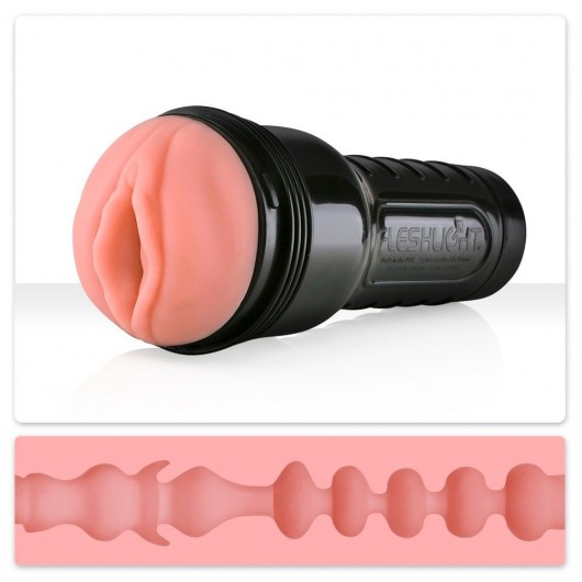 Мастурбатор-вагина Fleshlight - Pink Lady Mini-Lotus - Fleshlight - в Старом Осколе купить с доставкой