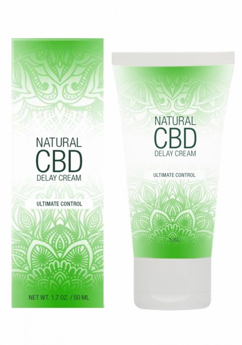 Крем-пролонгатор Natural CBD Delay Cream - 50 мл. - Shots Media BV - купить с доставкой в Старом Осколе