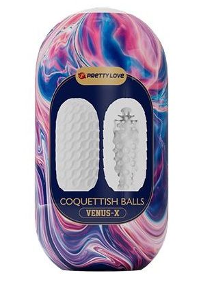 Мастурбатор в форме яйца Coquettish Balls - Baile - в Старом Осколе купить с доставкой