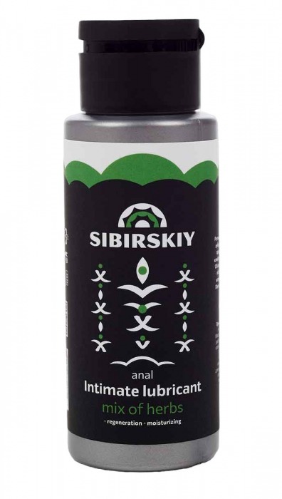 Анальный лубрикант на водной основе SIBIRSKIY с ароматом луговых трав - 100 мл. - Sibirskiy - купить с доставкой в Старом Осколе