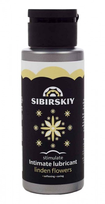 Возбуждающий интимный лубрикант SIBIRSKIY с ароматом цветков липы - 100 мл. - Sibirskiy - купить с доставкой в Старом Осколе