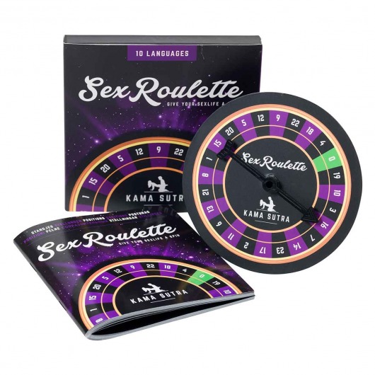 Настольная игра-рулетка Sex Roulette Kamasutra - Tease&Please - купить с доставкой в Старом Осколе