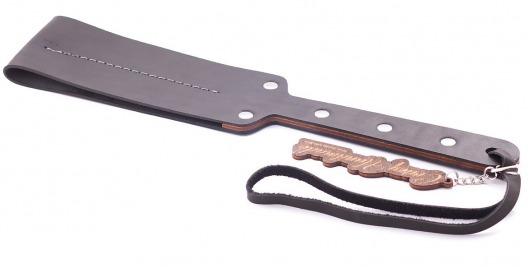 Гладкий мягкий удлиненный пэддл с заклепками - 32 см. - Crazy Handmade - купить с доставкой в Старом Осколе