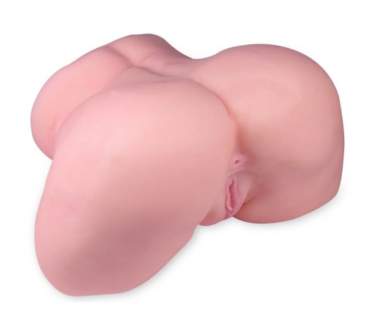 Реалистичный мастурбатор-полуторс с 2 рабочими отверстиями - S-HANDE - в Старом Осколе купить с доставкой