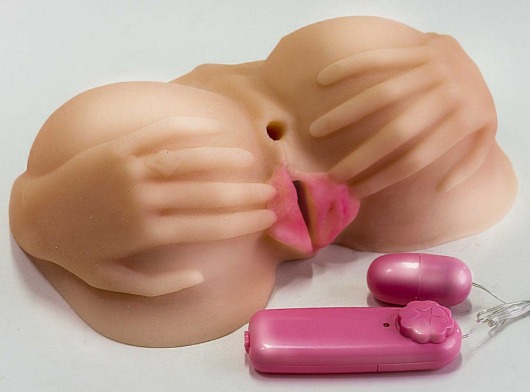 Вагина с выносным пультом управления вибрацией - LOVETOY (А-Полимер) - в Старом Осколе купить с доставкой