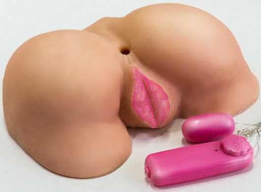 Вибровагина с двумя отверстиями и с выносным пультом - LOVETOY (А-Полимер) - в Старом Осколе купить с доставкой