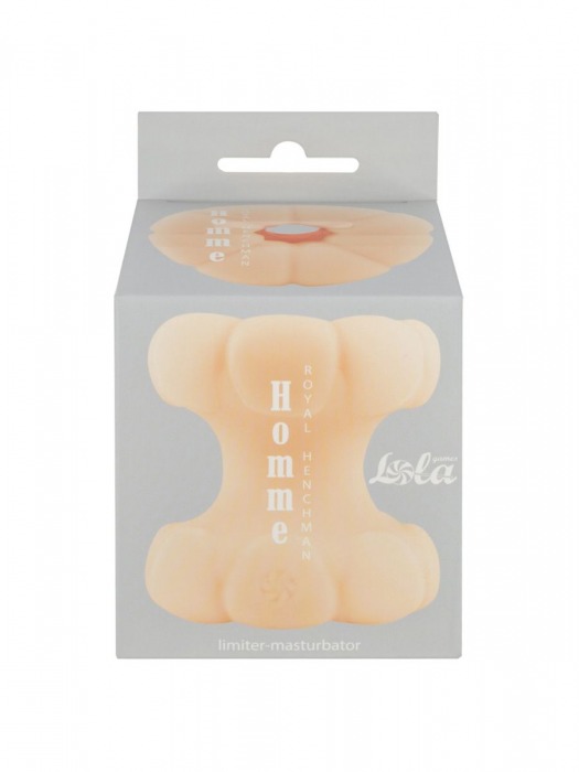 Телесный мастурбатор-стоппер Homme Royal Henchman - Lola Games - в Старом Осколе купить с доставкой