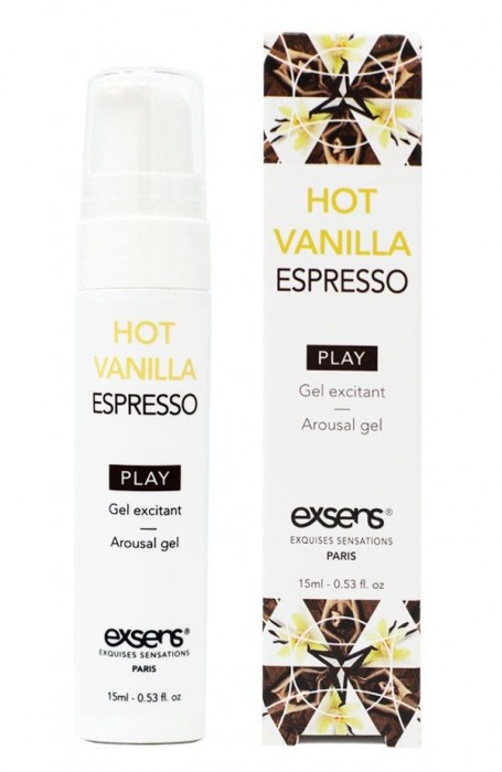 Возбуждающий гель Hot Vanilla Espresso Arousal Gel - 15 мл. - Exsens - купить с доставкой в Старом Осколе