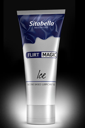 Силиконовая гель-смазка FLIRT MAGIC Ice с лёгким пролонгирующим эффектом - 75 мл. - Sitabella - купить с доставкой в Старом Осколе