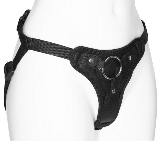 Женские трусики для фиксации насадки кольцом с внутренней насадкой - LOVETOY (А-Полимер) - купить с доставкой в Старом Осколе